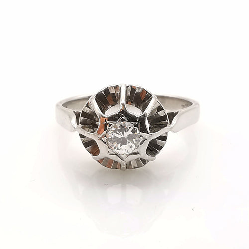 Bague 51 Bague solitaire or & diamant 58 Facettes