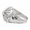 Bague 57 Bague Platine Diamant 58 Facettes 2472910CN