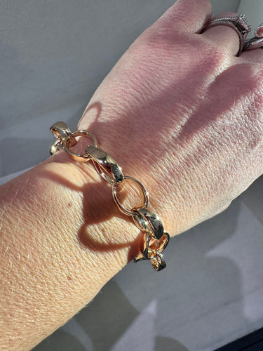 Bracelet BRACELET MAILLE POMELLATO OR ROSE 58 Facettes Réf 1-0002311/5