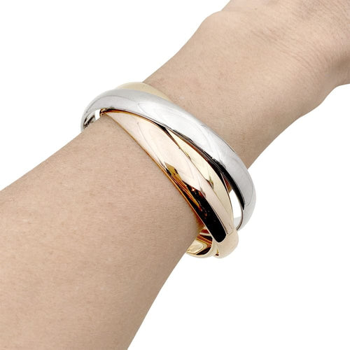Bracelet Bracelet Cartier, "Trinity", trois ors. 58 Facettes 35152