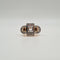 Bague 50.5 Bague vintage or rose diamants 58 Facettes