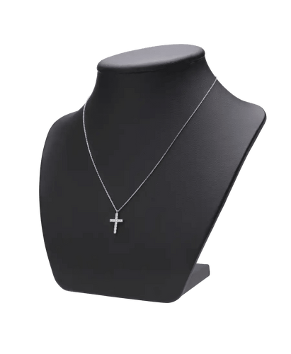 Colier Colier Frojo Aur alb 18K Diamante 58 Facettes BO210388/CROIXDIAMANTÉEFROJO