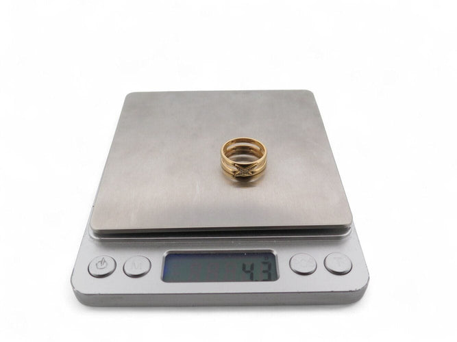 Bague 53 bague MAUBOUSSIN etoilement divine ri0985ygdi t53 en or jaune 18k diamant 58 Facettes 270846