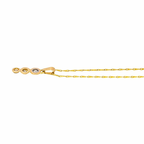 Collier Collier Pendentif Or jaune Diamant 58 Facettes 4286083CN