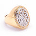 Bague 56 Bague SIGNAL en Or Bicolore et Diamants 58 Facettes D360909FV