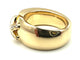 Bague 56 CHAUMET. Collection "Liens", bague or jaune 18K et diamants 58 Facettes