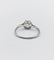 Bague 49 Bague solitaire art deco Platine diamant taille ancienne coussin 0.60 carat (circa 1920) 58 Facettes A06196
