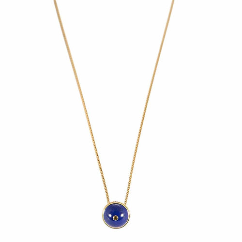 Collier PIAGET - Collier Possession or jaune lapiz lazuli 58 Facettes