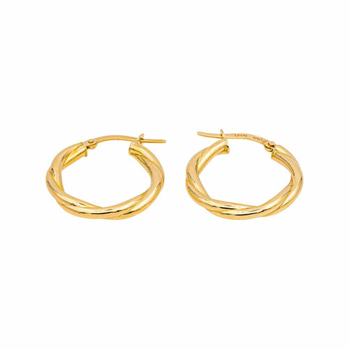 Boucles d'oreilles Boucles d'oreilles  Créoles  Or jaune 58 Facettes 4890807CN