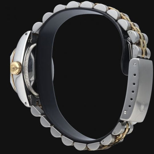 Montre Rolex Montre Date Just Or Jaune 18K / Acier Lady 58 Facettes MT41174