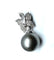 Pendentif Pendentif en or blanc, perle de Tahiti et diamants 58 Facettes AB606