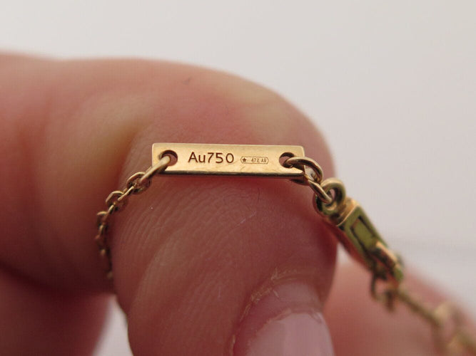 Bracelet bracelet CELINE line 460lq6gyd 15.5cm or jaune 18k diamants 0.06ct 58 Facettes 270278