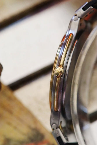 Montre Baume & Mercier - Montre 5125.037 Omar Bongo or jaune et acier 58 Facettes