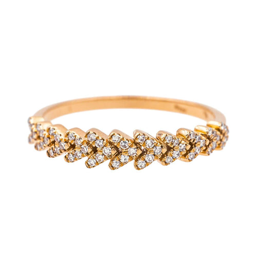 Bague 54 Bague Or blanc Diamant 58 Facettes 4098644RV