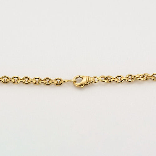 Collier Chaîne en or jaune à maille forçat 58 Facettes ALB15182