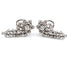 Boucles d'oreilles Boucles d'oreilles en or blanc massif 18 carats avec diamants 58 Facettes