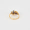 Bague 46 Bague ancienne or jaune et or blanc, diamants 58 Facettes LP1170