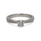 Bague 50 Bague or blanc et diamants 0,53 ct 58 Facettes 00044101