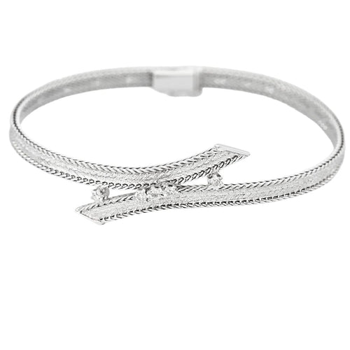 Bracelet Bracelet en or blanc 18 carats 58 Facettes ASN04282
