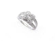 Bague 52 bague MAUBOUSSIN chance of love n7 t52 or blanc 18k diamants facture 58 Facettes 269948