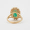 Bague Bague émeraude et diamants 58 Facettes