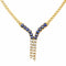 Collier Collier Négligé Or jaune Saphir, Diamant 58 Facettes 4324634CN
