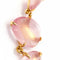 Boucles d'oreilles Boucles d'oreilles en or rose et quartz rose 58 Facettes D363782UZ