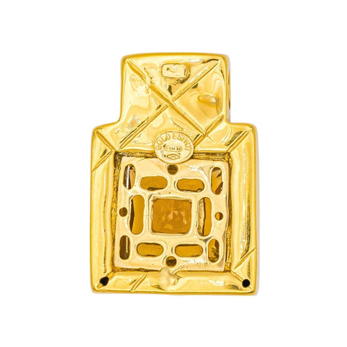 Pendentif Pendentif Or jaune Citrine 58 Facettes 578559CD