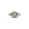 Bague 42.5 Bague - Or blanc et diamants 58 Facettes 1142