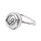 Bague 55 Chopard Bague Happy diamonds Or blanc Diamant 58 Facettes 4152529RV