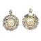 Boucles d'oreilles Objets de famille précieux : boucles d'oreilles en diamant de l'époque victorienne 58 Facettes 20195-0130