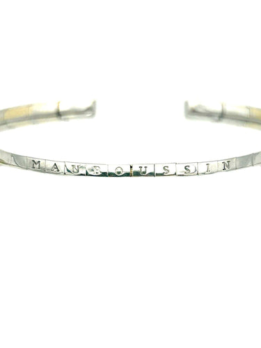 Bracelet Bracelet Mauboussin Or Blanc 18K et Diamants 58 Facettes