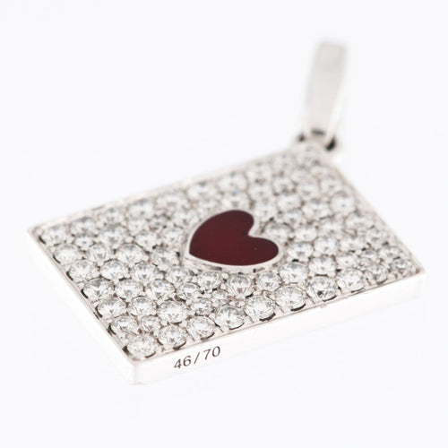 Pendentif CARTIER - Pendentif Ace of Hearts Edition limitée 58 Facettes