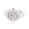 Montre Montre Chanel, "J12", céramique blanche, diamants. 58 Facettes 35200