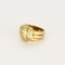 Bague 47 Bague en or jaune 18K 58 Facettes ALE42762