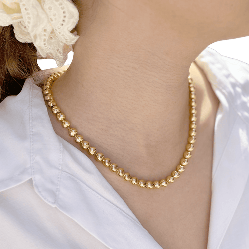 Collier Collier « Cœurs » or jaune. 58 Facettes 34555