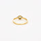 Bague 55 Bague solitaire diamant or jaune et blanc 58 Facettes
