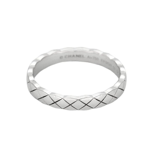 Bague 59 CHANEL - Bague Coco Crush - mini modèle  en Or blanc 18k 58 Facettes 58FC17-3