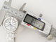 Montre montre CHANEL j12 h0968 33 mm date en ceramique blanc quartz ceramic 58 Facettes 267272