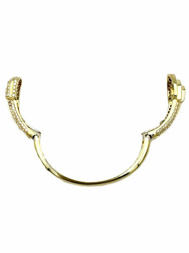 Bracelet Bracelet vintage or jaune 18K et diamants 5.5ct 58 Facettes