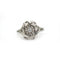 Bague 56 Bague - Or blanc et diamants 58 Facettes 1161