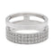 Bague 53 Repossi Bague Berbère Or blanc Diamant 58 Facettes 2559176CN