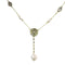 Collier Collier exquis en or avec diamants (5,28 carats) et perles des années 1850 58 Facettes 21007-0051