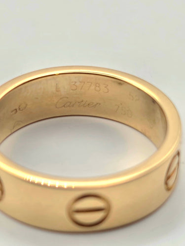 Bague 52 Cartier - Bague Love en Or Jaune 58 Facettes