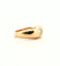 Bague 53 Bague jonc anglais en or jaune et diamant 58 Facettes