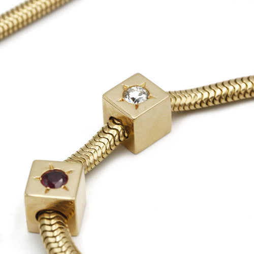 Collier MELLERIO  - Collier Bracelet Cube 58 Facettes 240138R