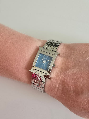 Montre Hermès - Montre H avec coffret 58 Facettes