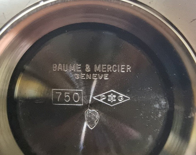 Montre vintage montre baume & mercier classima pm or 18k diamants garantie 58 Facettes 266688