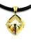 Collier BVLGARI. Collier Piramide 2 ors 58 Facettes