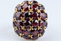 Bague 49 Bague Dome or jaune 18 carats  Grenat 11,20 carats 58 Facettes BGGRENAT-107